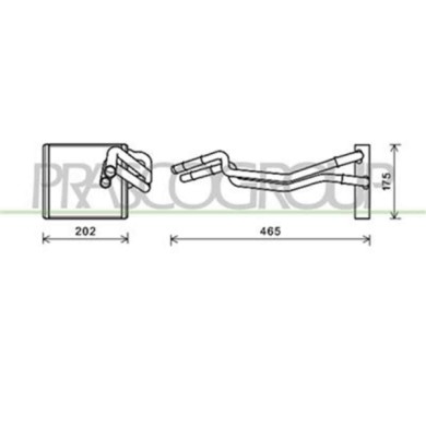FD344H002_1.JPG Riscaldatore Per Ford Fiesta Mk Vi Dal 2008 Al 2012
