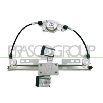 GUIDA_ALLA_SCELTA.JPG Meccanismo Alzacristallo Posteriore Destro Per Ford Fiesta Mk Vi Dal 2008 Al 2012