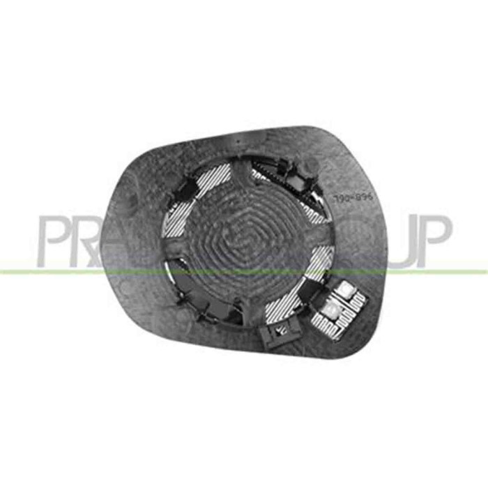 GUIDA_ALLA_SCELTA.JPG Piastra Specchio Sinistra Per Ford Fiesta Mk Vii Dal 2017 Al 2021