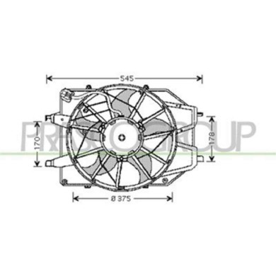 FD420F009_1.JPG Ventola Per Ford Focus Dal 1998 Al 2001