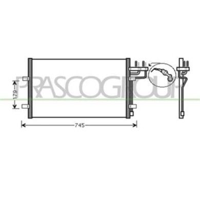 FD422C001_1.JPG Condensatore Per Ford Focus Dal 2001 Al 2005