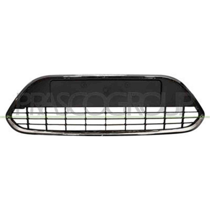 FD4262130_1.JPG Griglia Centrale Paraurti Nera Con Cornice Cromata Per Ford Focus Dal 2007 Al 2011
