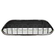 Griglia Centrale Paraurti Nera Con Cornice Cromata Per Ford Focus Dal 2007 Al 2011