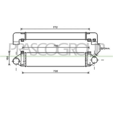 FD426N002_1.JPG Intercooler Per Ford Focus Dal 2007 Al 2011