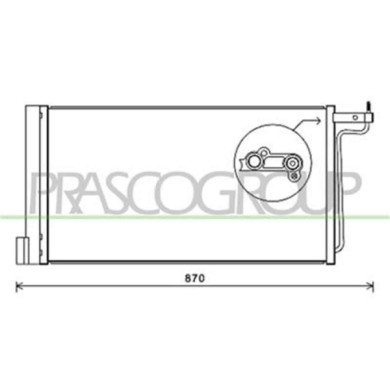 FD428C001_1.JPG Condensatore Per Ford Focus Dal 2011 Al 2014