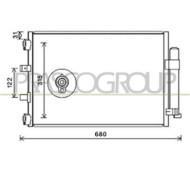 Condensatore Per Ford Focus Dal 2011 Al 2014