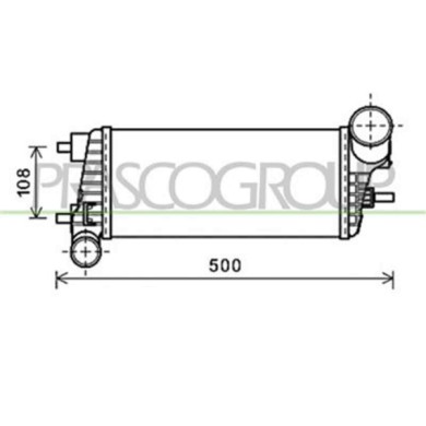 FD428N001_1.JPG Intercooler Per Ford Focus Dal 2011 Al 2014