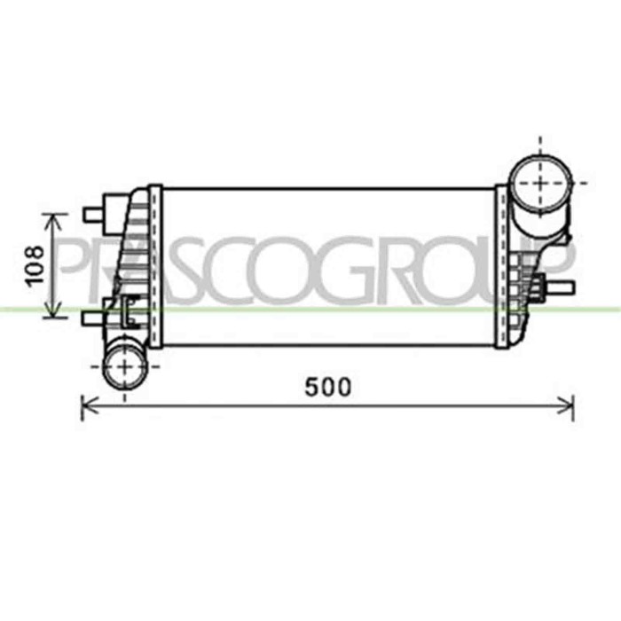 FD428N001_1.JPG Intercooler Per Ford Focus Dal 2011 Al 2014