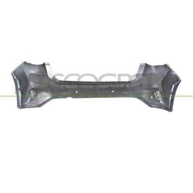 FD4321061_3.JPG Paraurti Posteriore Con Primer Con Fori Pdc+supporti Per Ford Focus Dal 2018 Al 2022