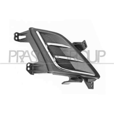GUIDA_ALLA_SCELTA.JPG Griglia Destra Paraurti Nera Con Cornice Cromata Per Ford Focus Dal 2018 Al 2022