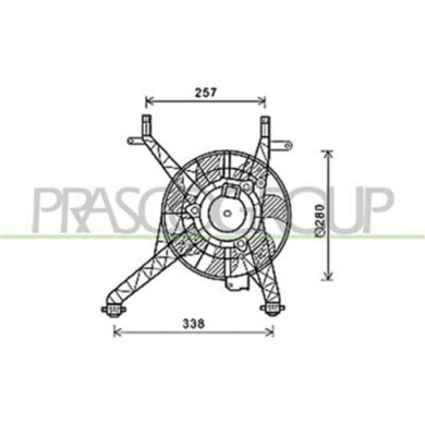 FD602F002_1.JPG Ventola Per Ford B-max Dal 2012 Al 2017