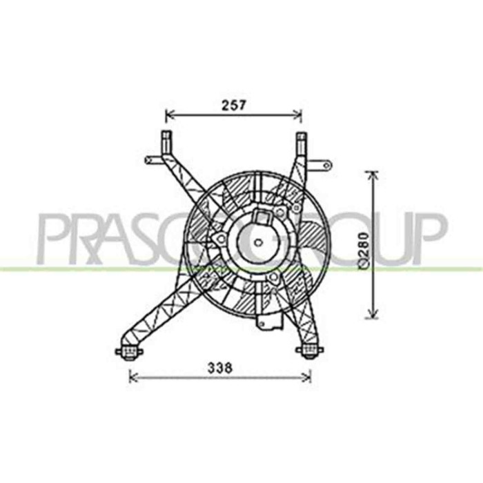 FD602F002_1.JPG Ventola Per Ford B-max Dal 2012 Al 2017