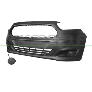 FD6401001_1.JPG Paraurti Anteriore Parzialmente Primer Per Ford Transit/tourneo Courier (c4a) Dal 2014 Al 2018