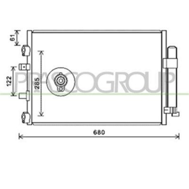 FD719C001_1.JPG Condensatore Per Ford C-max Dal 2010 Al 2015