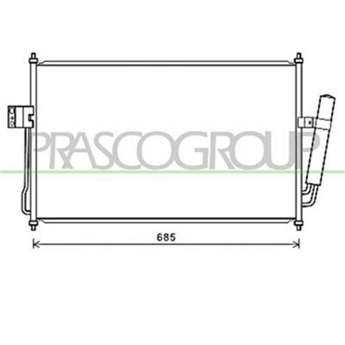 FD719C003_1.JPG Condensatore Per Ford C-max Dal 2010 Al 2015