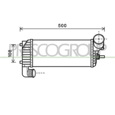 FD719N004_1.JPG Intercooler Per Ford C-max Dal 2010 Al 2015