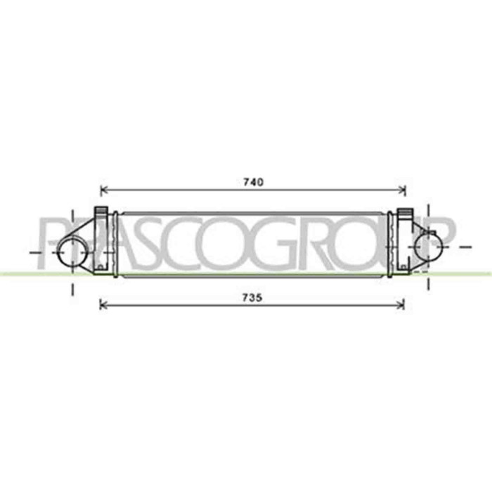 FD730N004_1.JPG Intercooler Per Ford Mondeo Dal 2007 Al 2010