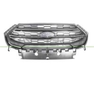 Griglia Radiatore Nera Con Modanature E Cornice Nera Lucida Per Ford Ecosport Dal 2018
