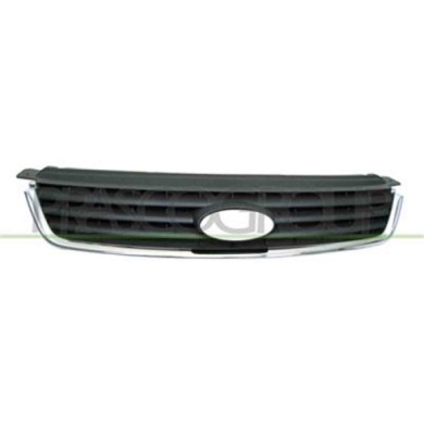 FD8022001_1.JPG Griglia Radiatore Nera Con Modanatura Cromata Per Ford Kuga Dal 2008 Al 2012
