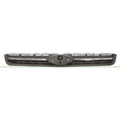 FD8042021_1.JPG Griglia Radiatore Nera Goffrata Con Modanatura Cromata Per Ford Kuga Dal 2013 Al 2016