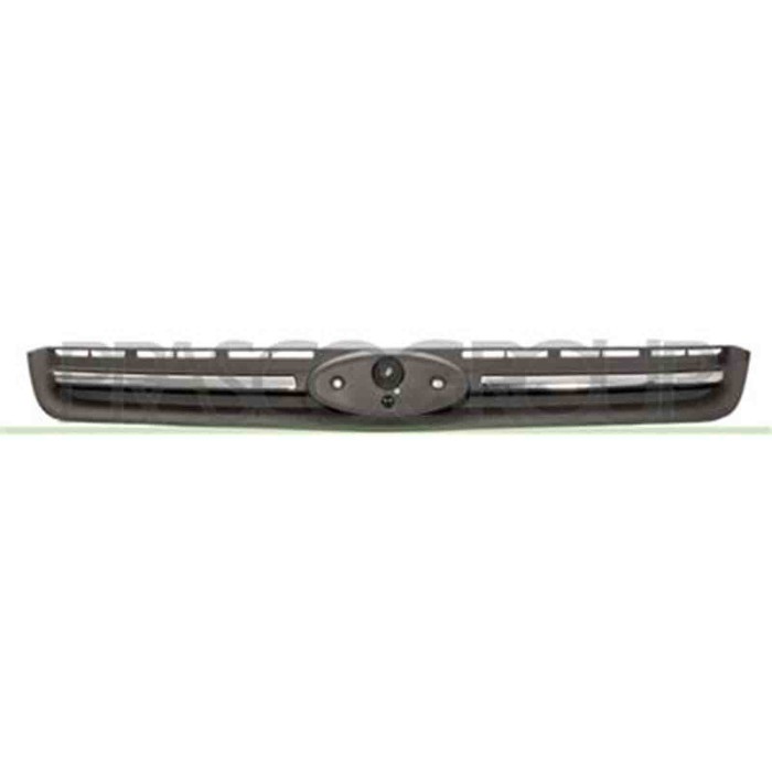 FD8042021_1.JPG Griglia Radiatore Nera Goffrata Con Modanatura Cromata Per Ford Kuga Dal 2013 Al 2016