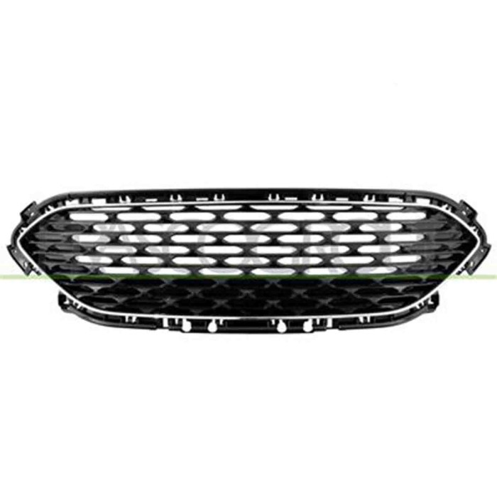 FD8082011_1.JPG Griglia Radiatore Nera Lucida Con Cornice Cromata Per Ford Kuga Dal 2019