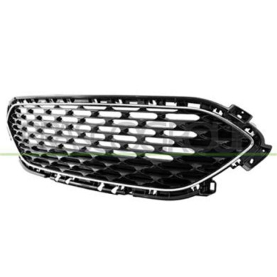 FD8082011_2.JPG Griglia Radiatore Nera Lucida Con Cornice Cromata Per Ford Kuga Dal 2019