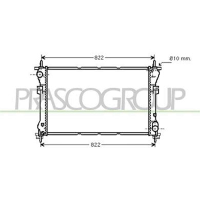 FD910R003_1.JPG Radiatore Per Ford Transit Mk Vi Dal 2000 Al 2006