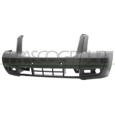 FD9121020_1.JPG Paraurti Anteriore Completo Nero Per Ford Transit Dal 2006 Al 2013