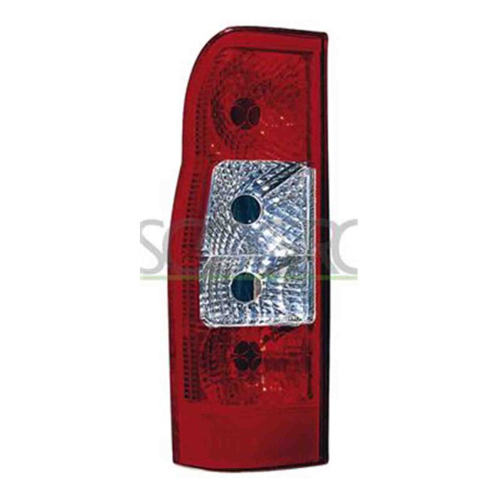 GUIDA_ALLA_SCELTA.JPG Fanale Posteriore Sinistro Senza Porta Lampada Per Ford Transit Dal 2006 Al 2013