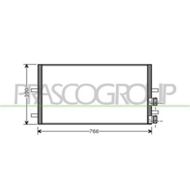 FD912C001_1.JPG Condensatore Per Ford Transit Dal 2006 Al 2013