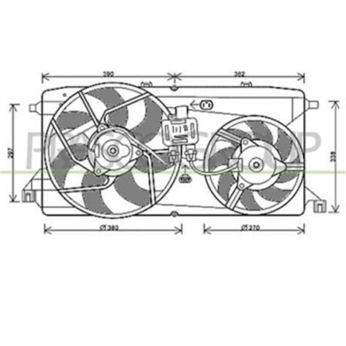 FD912F001_1.JPG Ventola Per Ford Transit Dal 2006 Al 2013