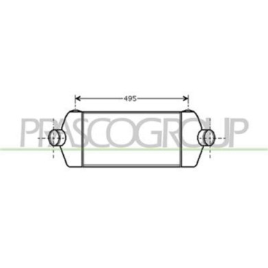 FD912N001_1.JPG Intercooler Per Ford Transit Dal 2006 Al 2013