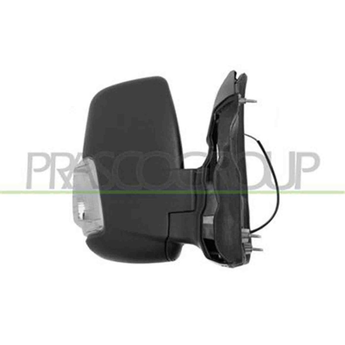 GUIDA_ALLA_SCELTA.JPG Retrovisore Destro Manuale Nero Per Ford Transit (ttg) Dal 2014 Al 2019