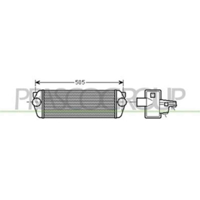 FD930N001_1.JPG Intercooler Per Ford Transit/tourneo - Connect Dal 2003 Al 2006
