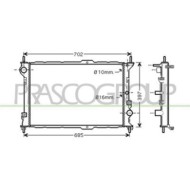 Radiatore Per Ford Transit/tourneo - Connect Dal 2003 Al 2006