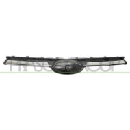 FD9362011_1.JPG Griglia Radiatore Grigia Goffrata Con Modanatura Cromata Per Ford Transit/tourneo Connect (chc) Dal 2014 Al 2018
