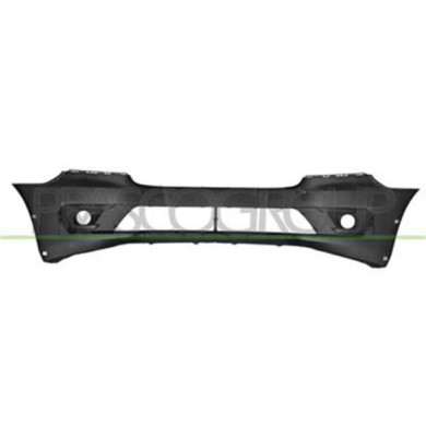 FD9381010_3.JPG Paraurti Anteriore Nero Goffrato Per Ford Transit/tourneo Connect (chc) Dal 2018