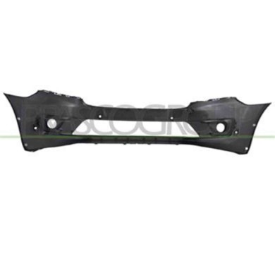 FD9381020_3.JPG Paraurti Anteriore Nero Goffrato Per Ford Transit/tourneo Connect (chc) Dal 2018
