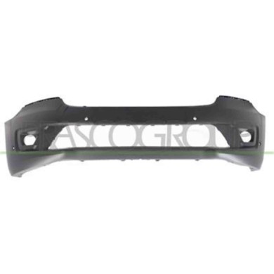 FD9381021_1.JPG Paraurti Anteriore Nero Goffrato Per Ford Transit/tourneo Connect (chc) Dal 2018