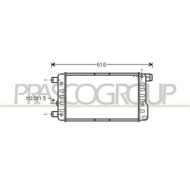 FT017R001_1.JPG Radiatore Per Fiat Cinquecento Dal 1992 Al 1998