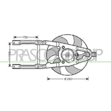 FT019F002_1.JPG Ventola Per Fiat Seicento Dal 1998 Al 2000