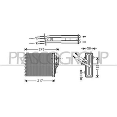 FT030H001_2.JPG Riscaldatore Per Ford Ka Dal 2008 Al 2016