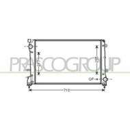 FT030R004_1.JPG Radiatore Per Fiat 500 Dal 2007 Al 2015