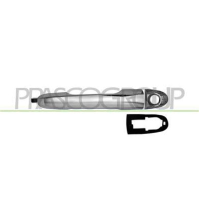 FT0408006_2.JPG Maniglia Esterna Anteriore Sinistra Cromata Per Fiat 500 L Dal 2012 Al 2017