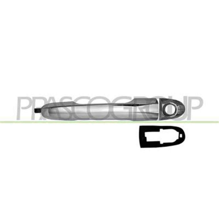 FT0408006_2.JPG Maniglia Esterna Anteriore Sinistra Cromata Per Fiat 500 L Dal 2012 Al 2017