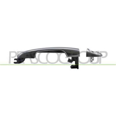 FT0408016_1.JPG Maniglia Esterna Anteriore Sinistra Argento Per Fiat 500 L Dal 2012 Al 2017