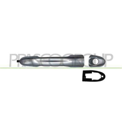 FT0408016_2.JPG Maniglia Esterna Anteriore Sinistra Argento Per Fiat 500 L Dal 2012 Al 2017