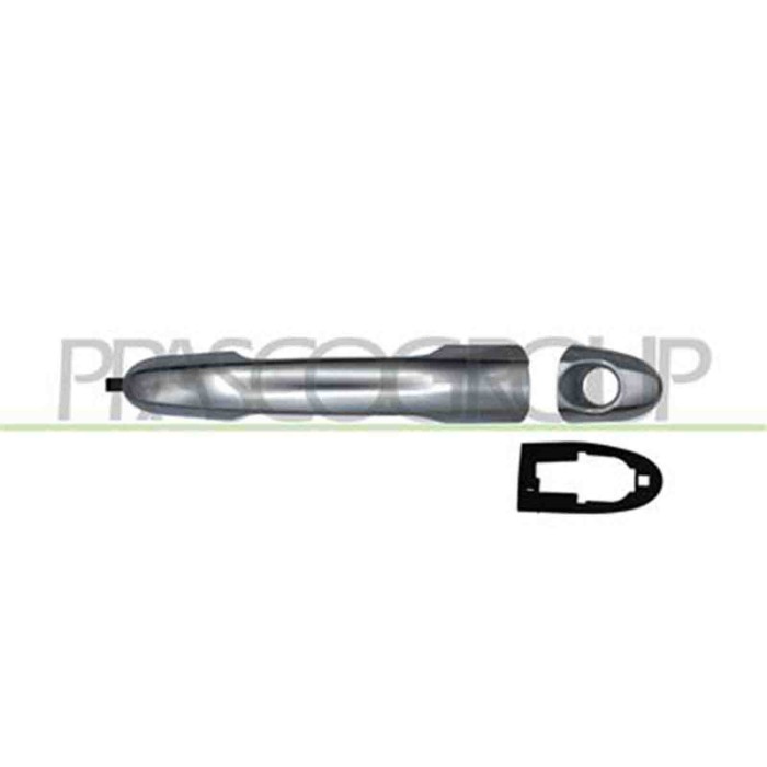 FT0408016_2.JPG Maniglia Esterna Anteriore Sinistra Argento Per Fiat 500 L Dal 2012 Al 2017