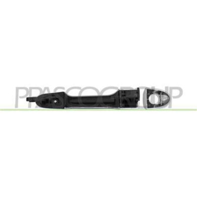 FT0408016_3.JPG Maniglia Esterna Anteriore Sinistra Argento Per Fiat 500 L Dal 2012 Al 2017